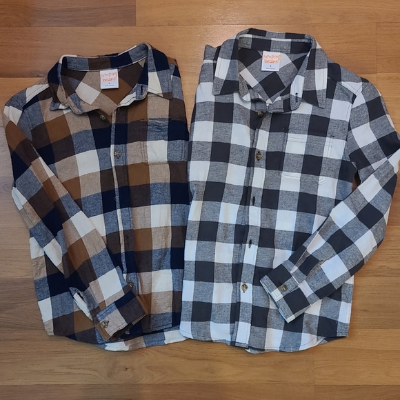 jumping beans Other - EUC Boys Plaid Shirt Bundle